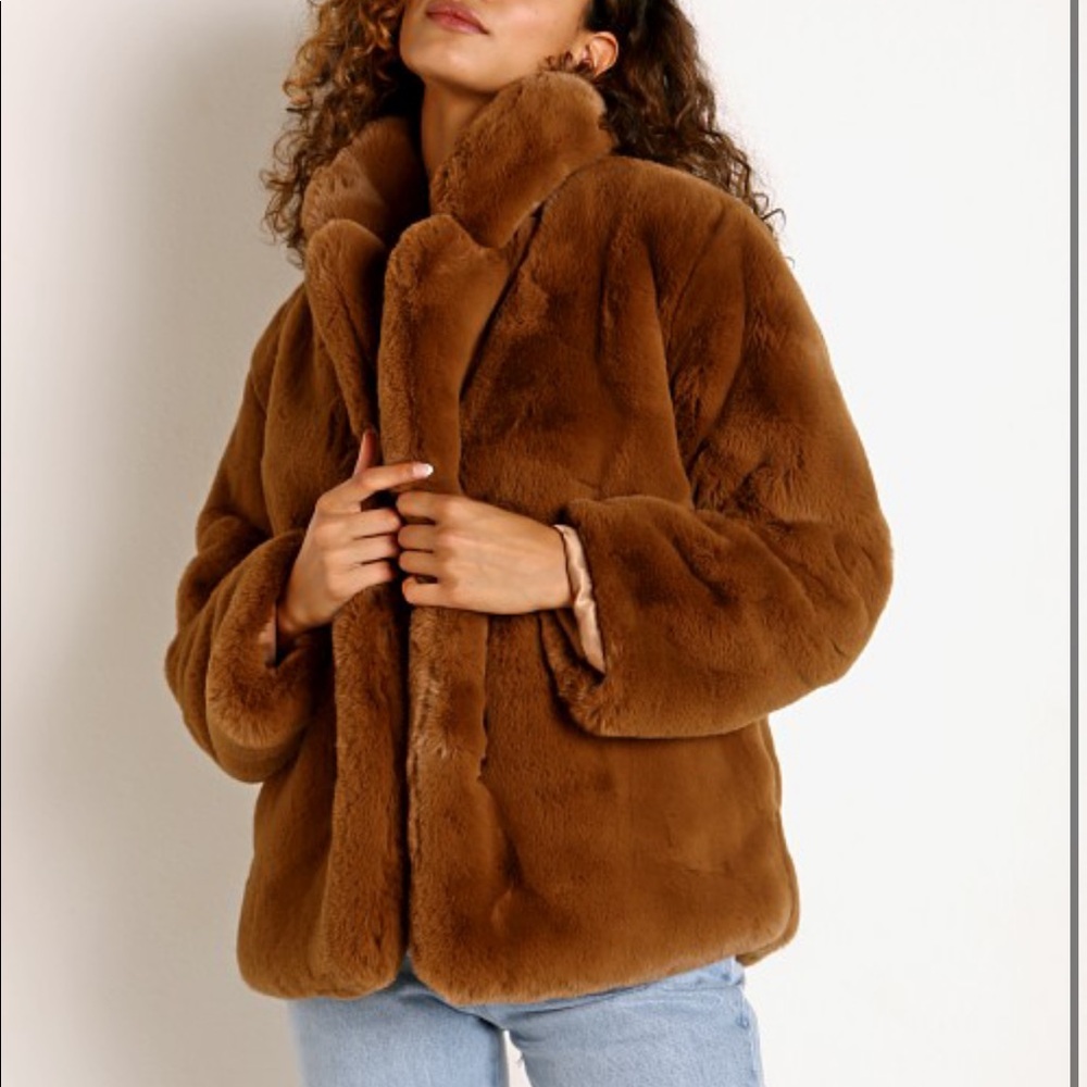 Apparis Faux Fur Coat
